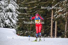 21.01.2024, Oberhof, Germany (GER): Margrethe Bergane (NOR) - FIS world cup cross-country, relay, Oberhof (GER). www.nordicfocus.com. © Authamayou/NordicFocus. Every downloaded picture is fee-liable.