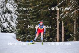 21.01.2024, Oberhof, Germany (GER): Marina Kaelin (SUI) - FIS world cup cross-country, relay, Oberhof (GER). www.nordicfocus.com. © Authamayou/NordicFocus. Every downloaded picture is fee-liable.