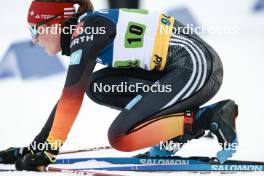 21.01.2024, Oberhof, Germany (GER): Verena Veit (GER) - FIS world cup cross-country, relay, Oberhof (GER). www.nordicfocus.com. © Modica/NordicFocus. Every downloaded picture is fee-liable.