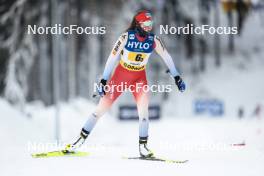 21.01.2024, Oberhof, Germany (GER): Marina Kaelin (SUI) - FIS world cup cross-country, relay, Oberhof (GER). www.nordicfocus.com. © Modica/NordicFocus. Every downloaded picture is fee-liable.