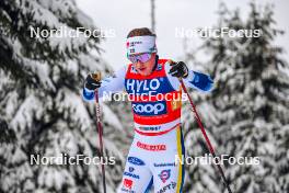 21.01.2024, Oberhof, Germany (GER): Ebba Andersson (SWE) - FIS world cup cross-country, relay, Oberhof (GER). www.nordicfocus.com. © Authamayou/NordicFocus. Every downloaded picture is fee-liable.