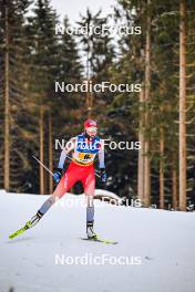 21.01.2024, Oberhof, Germany (GER): Marina Kaelin (SUI) - FIS world cup cross-country, relay, Oberhof (GER). www.nordicfocus.com. © Authamayou/NordicFocus. Every downloaded picture is fee-liable.