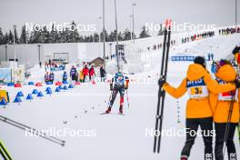 21.01.2024, Oberhof, Germany (GER): Victoria Carl (GER) - FIS world cup cross-country, relay, Oberhof (GER). www.nordicfocus.com. © Authamayou/NordicFocus. Every downloaded picture is fee-liable.