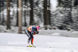 21.01.2024, Oberhof, Germany (GER): Katherine Sauerbrey (GER) - FIS world cup cross-country, relay, Oberhof (GER). www.nordicfocus.com. © Authamayou/NordicFocus. Every downloaded picture is fee-liable.