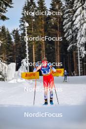 21.01.2024, Oberhof, Germany (GER): Alina Meier (SUI) - FIS world cup cross-country, relay, Oberhof (GER). www.nordicfocus.com. © Authamayou/NordicFocus. Every downloaded picture is fee-liable.