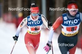 21.01.2024, Oberhof, Germany (GER): Giuliana Werro (SUI) - FIS world cup cross-country, relay, Oberhof (GER). www.nordicfocus.com. © Modica/NordicFocus. Every downloaded picture is fee-liable.