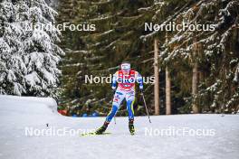 21.01.2024, Oberhof, Germany (GER): Ebba Andersson (SWE) - FIS world cup cross-country, relay, Oberhof (GER). www.nordicfocus.com. © Authamayou/NordicFocus. Every downloaded picture is fee-liable.