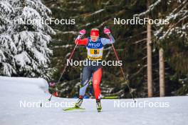 21.01.2024, Oberhof, Germany (GER): Sonjaa Schmidt (CAN) - FIS world cup cross-country, relay, Oberhof (GER). www.nordicfocus.com. © Authamayou/NordicFocus. Every downloaded picture is fee-liable.