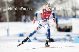 27.01.2024, Goms, Switzerland (SUI): Emma Ribom (SWE) - FIS world cup cross-country, individual sprint, Goms (SUI). www.nordicfocus.com. © Modica/NordicFocus. Every downloaded picture is fee-liable.