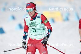 09.02.2024, Canmore, Canada (CAN): Heidi Weng (NOR) - FIS world cup cross-country, 15km mass, Canmore (CAN). www.nordicfocus.com. © Modica/NordicFocus. Every downloaded picture is fee-liable.