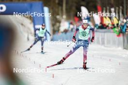 09.02.2024, Canmore, Canada (CAN): Alexandra Lawson (USA) - FIS world cup cross-country, 15km mass, Canmore (CAN). www.nordicfocus.com. © Modica/NordicFocus. Every downloaded picture is fee-liable.