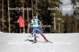 09.02.2024, Canmore, Canada (CAN): Julia Kern (USA) - FIS world cup cross-country, 15km mass, Canmore (CAN). www.nordicfocus.com. © Modica/NordicFocus. Every downloaded picture is fee-liable.