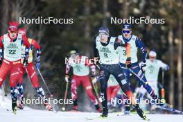 09.02.2024, Canmore, Canada (CAN): Friedrich Moch (GER) - FIS world cup cross-country, 15km mass, Canmore (CAN). www.nordicfocus.com. © Modica/NordicFocus. Every downloaded picture is fee-liable.