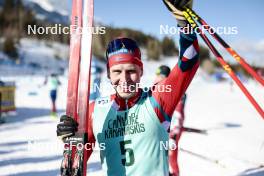 09.02.2024, Canmore, Canada (CAN): Simen Hegstad Krueger (NOR) - FIS world cup cross-country, 15km mass, Canmore (CAN). www.nordicfocus.com. © Modica/NordicFocus. Every downloaded picture is fee-liable.