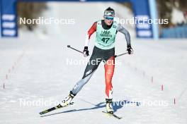 09.02.2024, Canmore, Canada (CAN): Anna Stewart (CAN) - FIS world cup cross-country, 15km mass, Canmore (CAN). www.nordicfocus.com. © Modica/NordicFocus. Every downloaded picture is fee-liable.