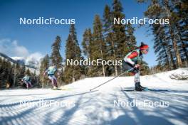 09.02.2024, Canmore, Canada (CAN): Erin Bianco (USA), Anna Parent (CAN), (l-r)  - FIS world cup cross-country, 15km mass, Canmore (CAN). www.nordicfocus.com. © Modica/NordicFocus. Every downloaded picture is fee-liable.