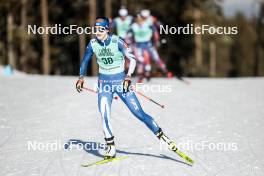 09.02.2024, Canmore, Canada (CAN): Jasmin Kahara (FIN) - FIS world cup cross-country, 15km mass, Canmore (CAN). www.nordicfocus.com. © Modica/NordicFocus. Every downloaded picture is fee-liable.