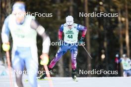 09.02.2024, Canmore, Canada (CAN): Peter Wolter (USA) - FIS world cup cross-country, 15km mass, Canmore (CAN). www.nordicfocus.com. © Modica/NordicFocus. Every downloaded picture is fee-liable.