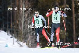 09.02.2024, Canmore, Canada (CAN): Aidan Kirkham (CAN) - FIS world cup cross-country, 15km mass, Canmore (CAN). www.nordicfocus.com. © Modica/NordicFocus. Every downloaded picture is fee-liable.