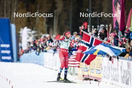 10.02.2024, Canmore, Canada (CAN): Kristine Stavaas Skistad (NOR) - FIS world cup cross-country, individual sprint, Canmore (CAN). www.nordicfocus.com. © Modica/NordicFocus. Every downloaded picture is fee-liable.