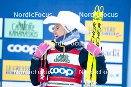 10.02.2024, Canmore, Canada (CAN): Linn Svahn (SWE) - FIS world cup cross-country, individual sprint, Canmore (CAN). www.nordicfocus.com. © Modica/NordicFocus. Every downloaded picture is fee-liable.