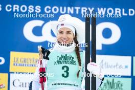 10.02.2024, Canmore, Canada (CAN): Kristine Stavaas Skistad (NOR) - FIS world cup cross-country, individual sprint, Canmore (CAN). www.nordicfocus.com. © Modica/NordicFocus. Every downloaded picture is fee-liable.