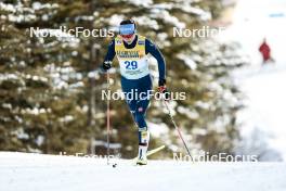 11.02.2024, Canmore, Canada (CAN): Francesca Franchi (ITA) - FIS world cup cross-country, mass, Canmore (CAN). www.nordicfocus.com. © Modica/NordicFocus. Every downloaded picture is fee-liable.