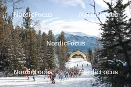 11.02.2024, Canmore, Canada (CAN): Womens race - FIS world cup cross-country, mass, Canmore (CAN). www.nordicfocus.com. © Modica/NordicFocus. Every downloaded picture is fee-liable.