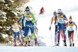 11.02.2024, Canmore, Canada (CAN): Anja Mandeljc (SLO), Anja Mandeljc (SLO) - FIS world cup cross-country, mass, Canmore (CAN). www.nordicfocus.com. © Modica/NordicFocus. Every downloaded picture is fee-liable.