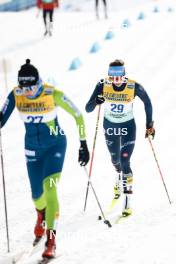 11.02.2024, Canmore, Canada (CAN): Francesca Franchi (ITA) - FIS world cup cross-country, mass, Canmore (CAN). www.nordicfocus.com. © Modica/NordicFocus. Every downloaded picture is fee-liable.