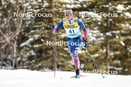 11.02.2024, Canmore, Canada (CAN): Emma Albrecht (USA) - FIS world cup cross-country, mass, Canmore (CAN). www.nordicfocus.com. © Modica/NordicFocus. Every downloaded picture is fee-liable.