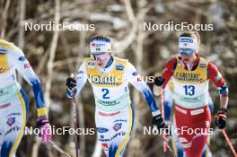 11.02.2024, Canmore, Canada (CAN): Ebba Andersson (SWE) - FIS world cup cross-country, mass, Canmore (CAN). www.nordicfocus.com. © Modica/NordicFocus. Every downloaded picture is fee-liable.