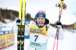 11.02.2024, Canmore, Canada (CAN): Kerttu Niskanen (FIN) - FIS world cup cross-country, mass, Canmore (CAN). www.nordicfocus.com. © Modica/NordicFocus. Every downloaded picture is fee-liable.