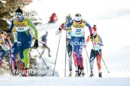 11.02.2024, Canmore, Canada (CAN): Margie Freed (USA) - FIS world cup cross-country, mass, Canmore (CAN). www.nordicfocus.com. © Modica/NordicFocus. Every downloaded picture is fee-liable.