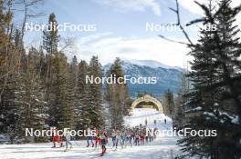 11.02.2024, Canmore, Canada (CAN): Womens race - FIS world cup cross-country, mass, Canmore (CAN). www.nordicfocus.com. © Modica/NordicFocus. Every downloaded picture is fee-liable.