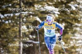 11.02.2024, Canmore, Canada (CAN): Michaela Keller-Miller (USA) - FIS world cup cross-country, mass, Canmore (CAN). www.nordicfocus.com. © Modica/NordicFocus. Every downloaded picture is fee-liable.