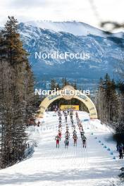 11.02.2024, Canmore, Canada (CAN): Womens race - FIS world cup cross-country, mass, Canmore (CAN). www.nordicfocus.com. © Modica/NordicFocus. Every downloaded picture is fee-liable.