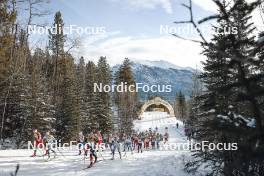 11.02.2024, Canmore, Canada (CAN): Womens race - FIS world cup cross-country, mass, Canmore (CAN). www.nordicfocus.com. © Modica/NordicFocus. Every downloaded picture is fee-liable.