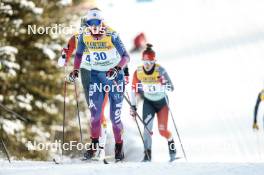 11.02.2024, Canmore, Canada (CAN): Margie Freed (USA) - FIS world cup cross-country, mass, Canmore (CAN). www.nordicfocus.com. © Modica/NordicFocus. Every downloaded picture is fee-liable.