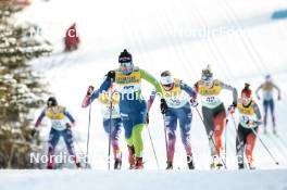 11.02.2024, Canmore, Canada (CAN): Anja Mandeljc (SLO), Anja Mandeljc (SLO) - FIS world cup cross-country, mass, Canmore (CAN). www.nordicfocus.com. © Modica/NordicFocus. Every downloaded picture is fee-liable.