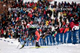 17.02.2024, Minneapolis, United States of America (USA): Derek Deuling (CAN) - FIS world cup cross-country, individual sprint, Minneapolis (USA). www.nordicfocus.com. © Modica/NordicFocus. Every downloaded picture is fee-liable.