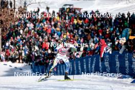 17.02.2024, Minneapolis, United States of America (USA): Linn Svahn (SWE) - FIS world cup cross-country, individual sprint, Minneapolis (USA). www.nordicfocus.com. © Modica/NordicFocus. Every downloaded picture is fee-liable.