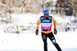 16.02.2024, Minneapolis, United States of America (USA): Lucas Boegl (GER) - FIS world cup cross-country, training, Minneapolis (USA). www.nordicfocus.com. © Modica/NordicFocus. Every downloaded picture is fee-liable.