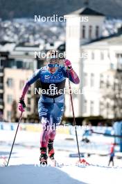 12.03.2024, Drammen, Norway (NOR): Rosie Brennan (USA) - FIS world cup cross-country, individual sprint, Drammen (NOR). www.nordicfocus.com. © Modica/NordicFocus. Every downloaded picture is fee-liable.