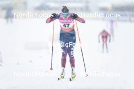 16.03.2024, Falun, Sweden (SWE): Haley Brewster (USA) - FIS world cup cross-country, 10km, Falun (SWE). www.nordicfocus.com. © Modica/NordicFocus. Every downloaded picture is fee-liable.