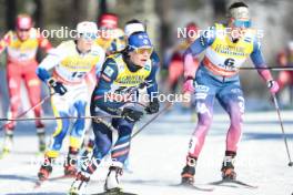 17.03.2024, Falun, Sweden (SWE): Flora Dolci (FRA) - FIS world cup cross-country, mass, Falun (SWE). www.nordicfocus.com. © Modica/NordicFocus. Every downloaded picture is fee-liable.