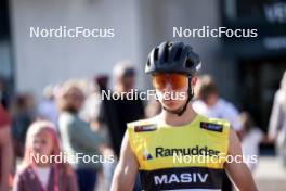 01.08.2024, Sandnes, Norway (NOR): Manech Vernerey (FRA) - BLINK24 Festival Cross-Country - Sandnes (NOR). www.nordicfocus.com. © Nordnes/NordicFocus. Every downloaded picture is fee-liable.