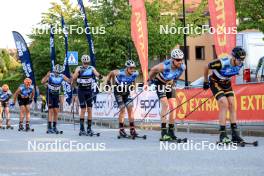 01.08.2024, Sandnes, Norway (NOR): Paolo Ventura (ITA), Simone Dapra (ITA), (l-r) - BLINK24 Festival Cross-Country - Sandnes (NOR). www.nordicfocus.com. © Manzoni/NordicFocus. Every downloaded picture is fee-liable.