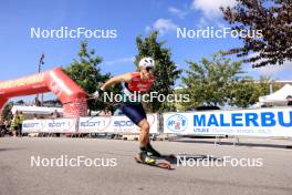 02.08.2024, Sandnes, Norway (NOR): Lukas Mrkonjic (AUT) - BLINK24 Festival Cross-Country - Sandnes (NOR). www.nordicfocus.com. © Manzoni/NordicFocus. Every downloaded picture is fee-liable.