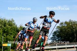 01.08.2024, Sandnes, Norway (NOR): Brice Milici (FRA), Pierre Belingheri (FRA), (l-r) - BLINK24 Festival Cross-Country - Sandnes (NOR). www.nordicfocus.com. © Nordnes/NordicFocus. Every downloaded picture is fee-liable.